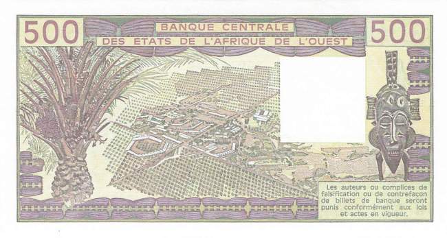 500 Francs p.706Kg 1984
